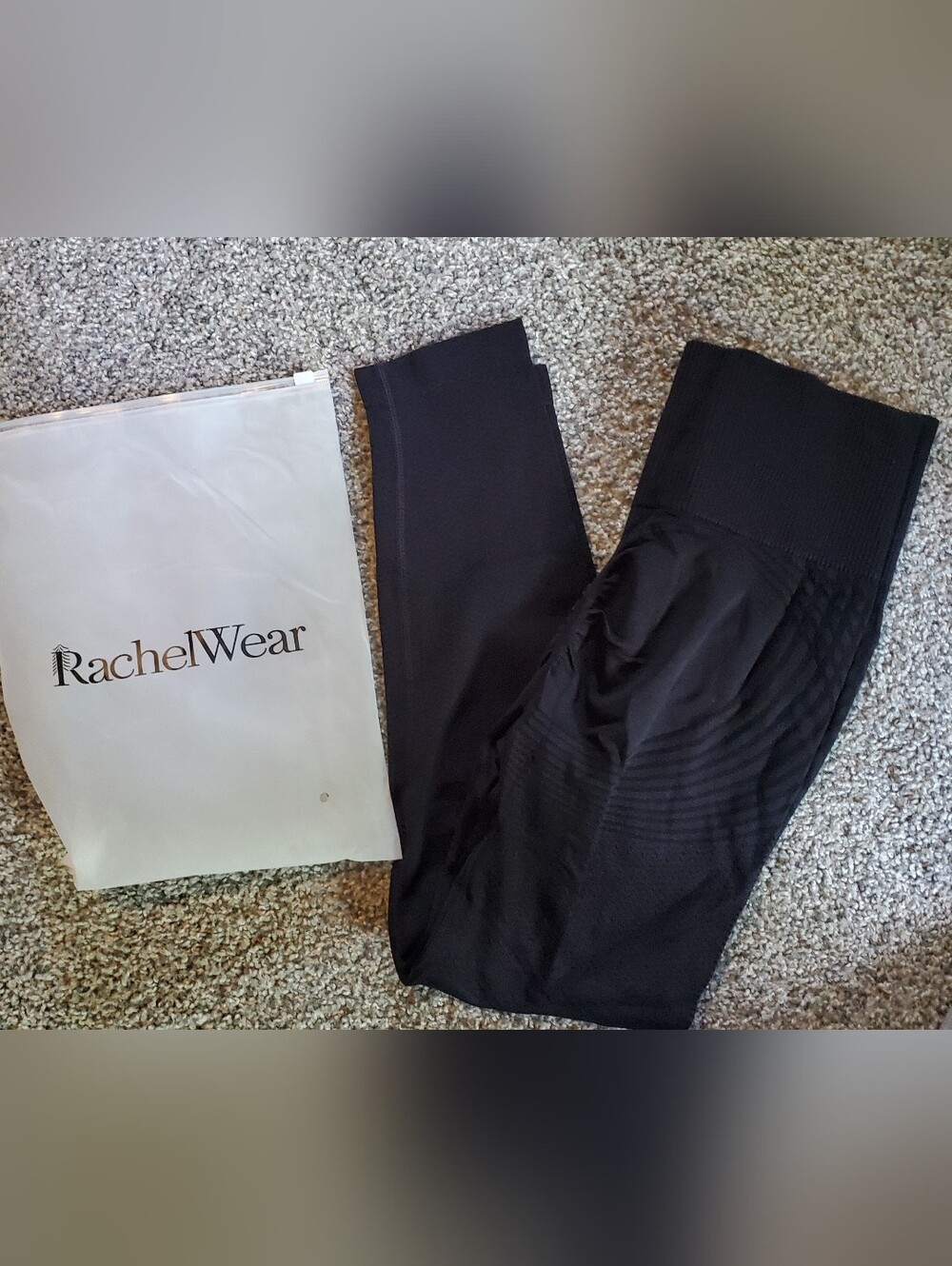 Rachel Wear Cellumove 3D Black High-Rise Leggings